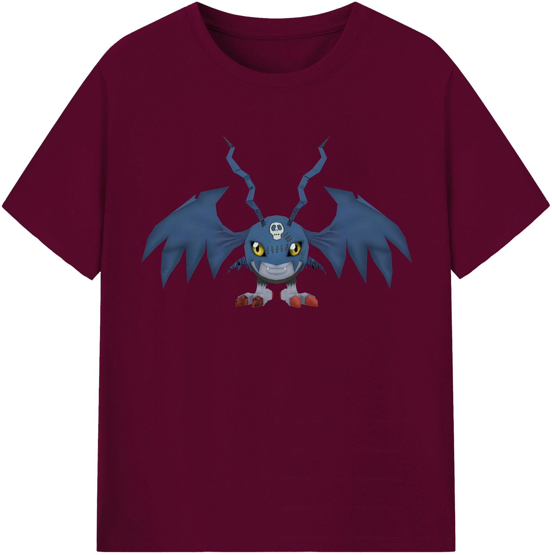 （画像用） Digimon デジタルモンスター/デジモン レディースカジュアルプリントTシャツ（綿100％）